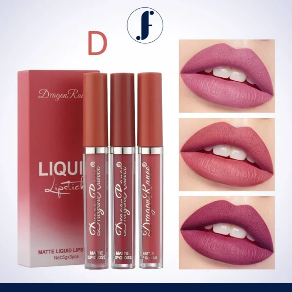 3-Pcs-Dragon-Ranee-Matte-Lipgloss-Set D