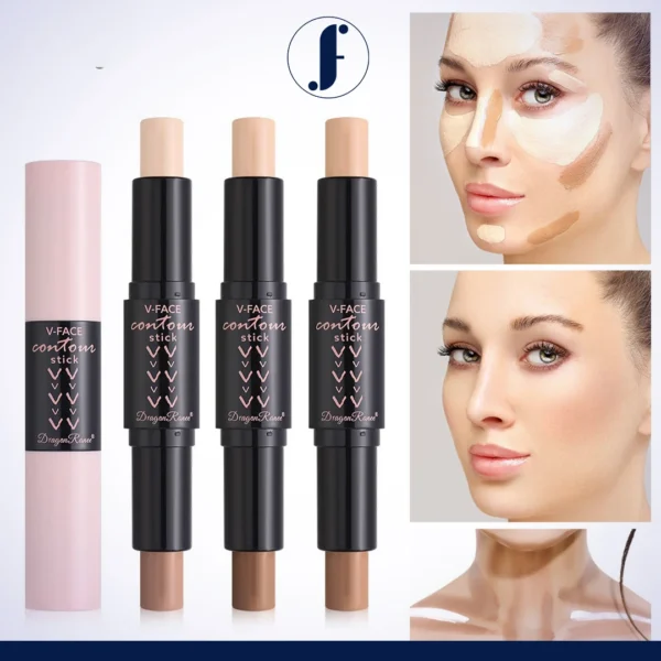 Cross-border-double-ended-contour-stick-matte-contour-nose-shadow-silhouette-highlight-brightening-dual-purpose-shadow-pen-concealer-modification-5