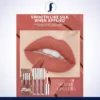 Farjun Matte Non-Stick Liquid Lip Gloss – Set of 3pcs No stickiness. No smudging. Just 3 bold matte shades that stay on all day and keep your lips soft, smooth, and comfortable.