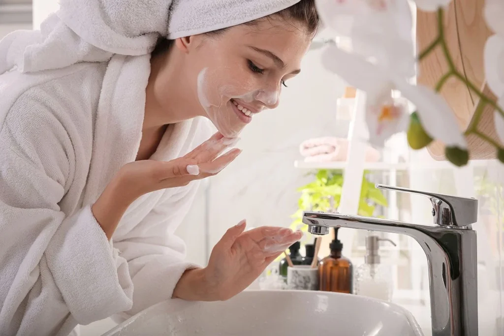 Cleansing for winter skincare routine